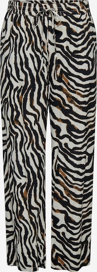 ONLY Carmakoma Housut 'CARBerte' värissä beige / ruskea / musta, Tuotenäkymä