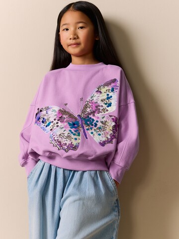 Next Sweatshirt in Lila: Vorderseite