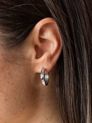 PURELEI Earrings 'Kahuna' in Silver: front