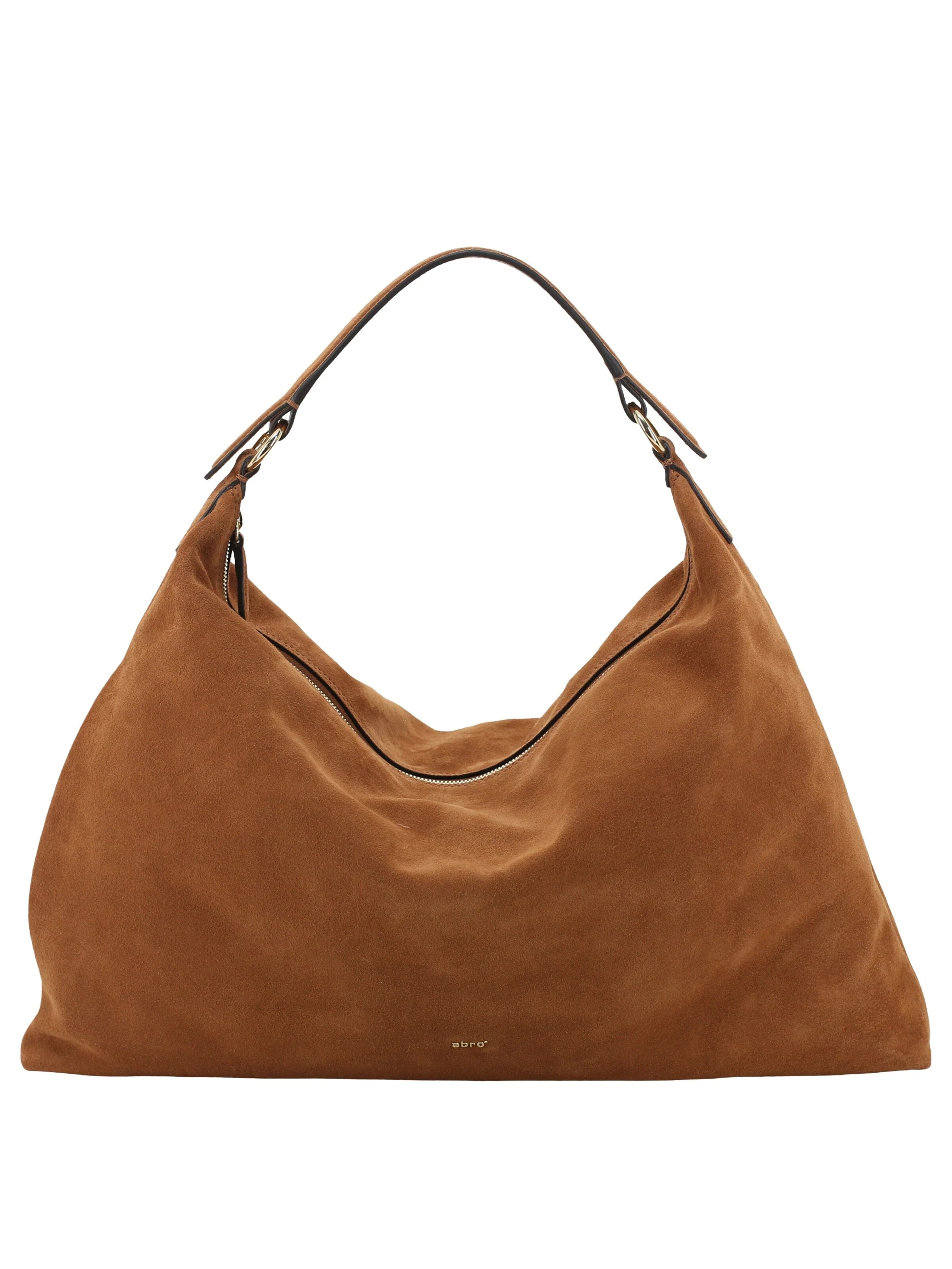 ABRO Handbag 'ALL IN ONE' in Brown: front
