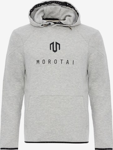 Sweat-shirt 'NEO' MOROTAI en gris : devant