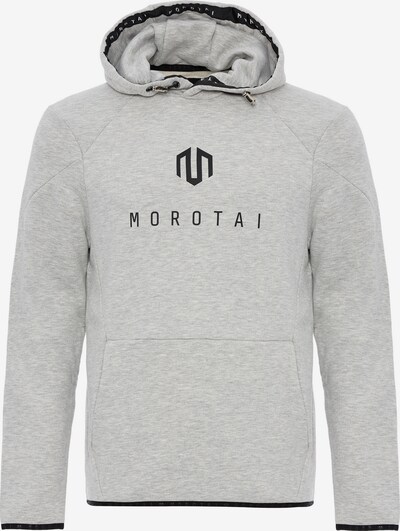 MOROTAI Sweat-shirt 'NEO' en gris clair / noir, Vue avec produit