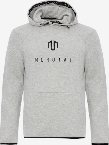 MOROTAI Sweatshirt 'NEO' i grå: framsida