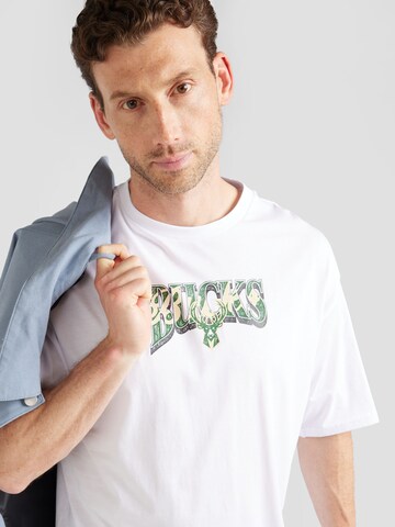 NEW ERA Shirt 'NBA CHAMPIONSHIP' in Wit