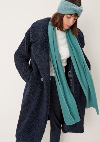 s.Oliver Between-Seasons Coat in Blue