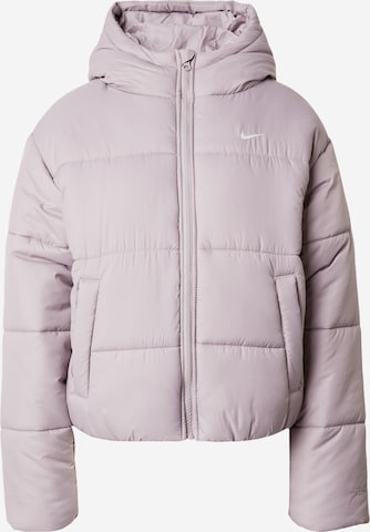 Nike Sportswear Зимняя куртка 'CLSC' в Лиловый: спереди