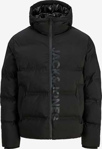 JACK & JONES Winter jacket 'JJKAITO' in Black: front
