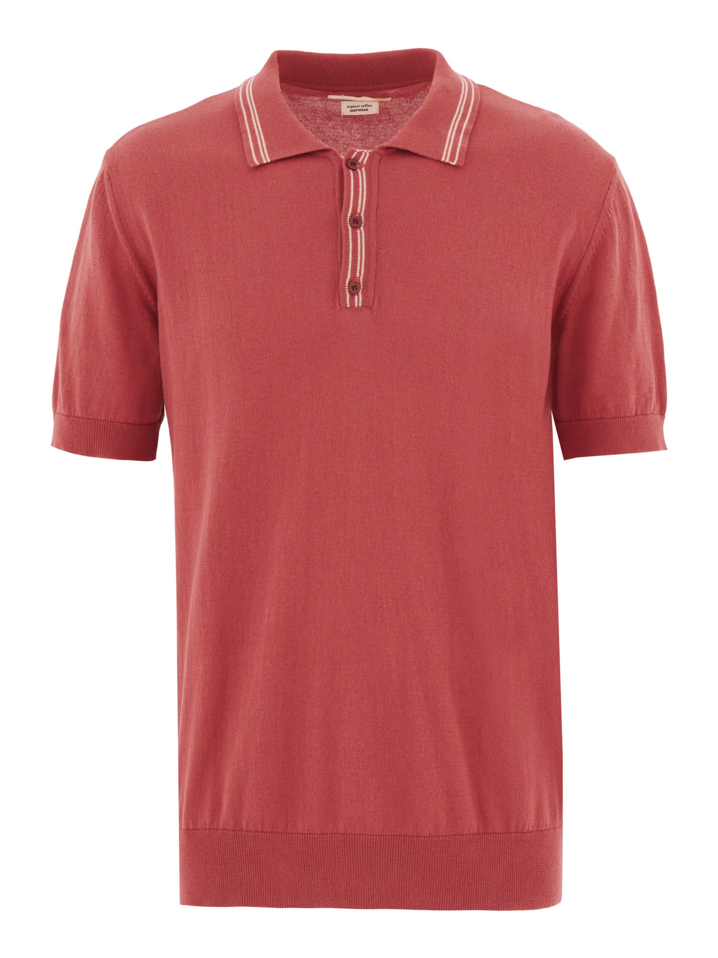 Organication Pullover in Rot: Vorderseite