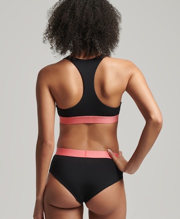 Superdry Bikinihose in Schwarz