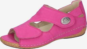WALDLÄUFER Sandals 'Heliett' in Pink: front