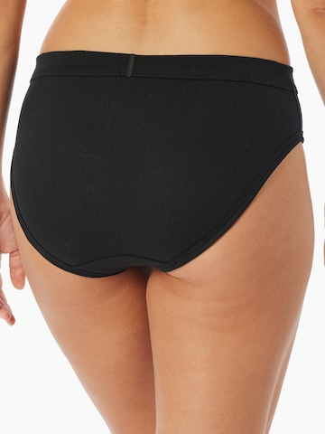 SCHIESSER Slip ' Feinripp - Revival Paula ' in Schwarz