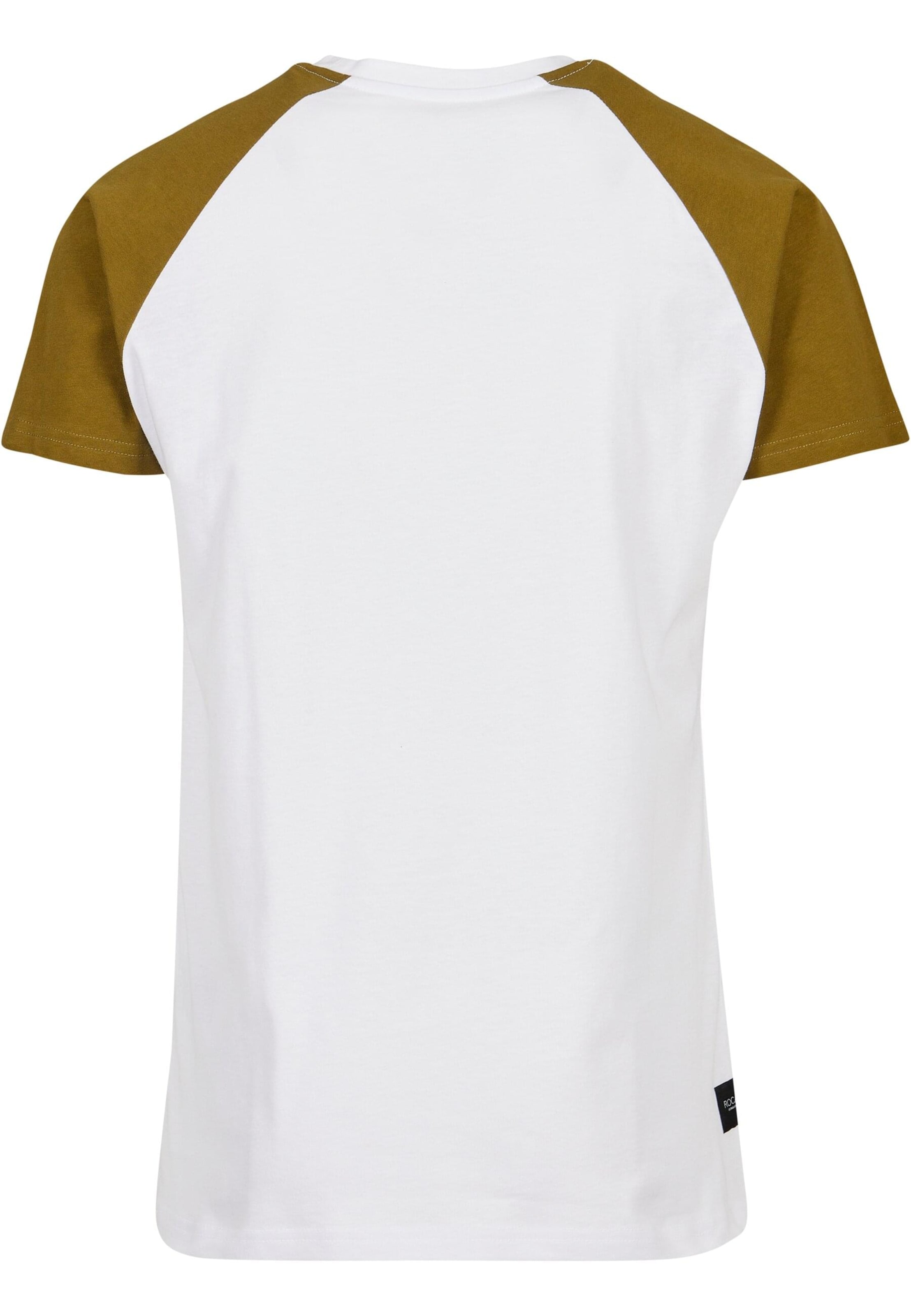 ROCAWEAR T-Shirt 'Bigs' in Weiß