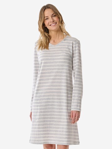 SCHIESSER Nachthemd 'Casual Essentials' in Grau