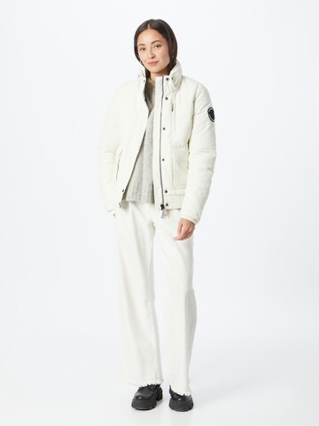 Superdry Winter Jacket 'Everest' in White