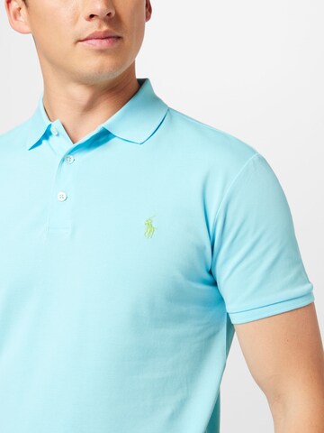 Coupe slim T-Shirt Polo Ralph Lauren en bleu