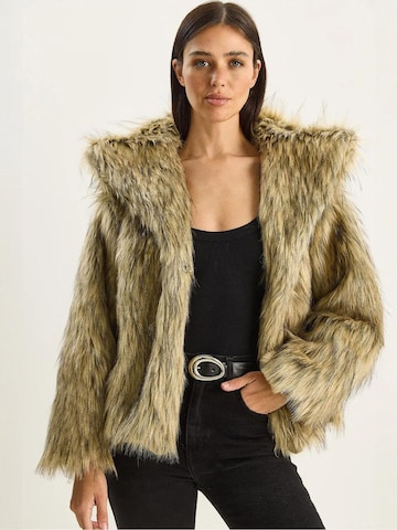 Bianco Lucci Winterjas in Bruin: voorkant