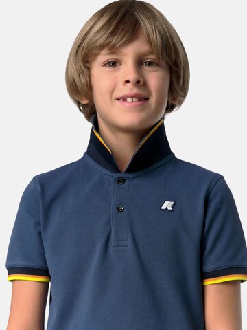 K-Way Shirt 'K-WAY KIDS P. VINCENT PIQUE POLO' in Blauw