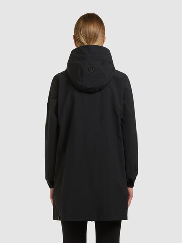 Manteau mi-saison 'Ameti' khujo en noir