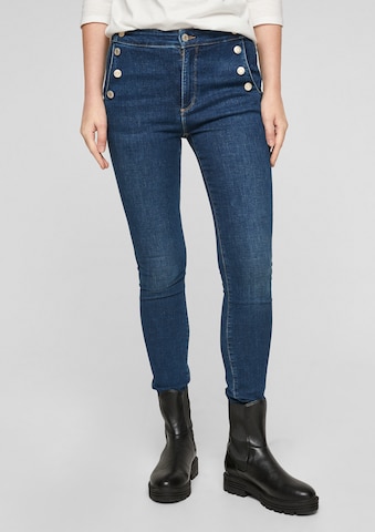 s.Oliver Skinny Jeans in Blau: predná strana