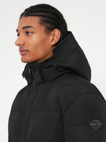 REPLAYZimska jakna - crna boja