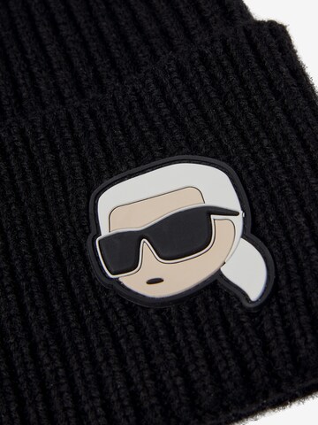 Karl Lagerfeld Muts 'Ikonik' in Zwart