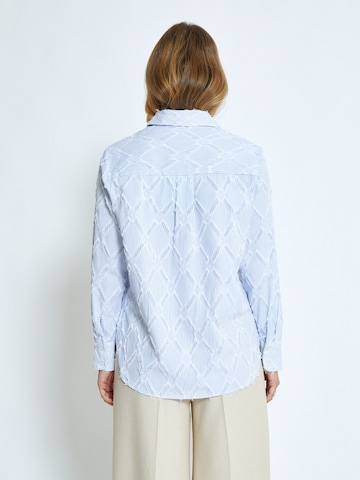 minus Blouse 'Astra' in Blauw