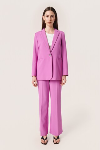 SOAKED IN LUXURY - Blazer 'Corinne' em roxo