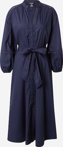 Lauren Ralph Lauren Skjortklänning i blå: framsida