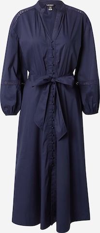 Robe-chemise Lauren Ralph Lauren en bleu : devant