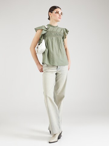 VERO MODA Blouse 'VMTRINE' in Green