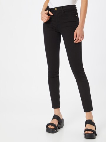 Skinny Jean FRAME en noir : devant