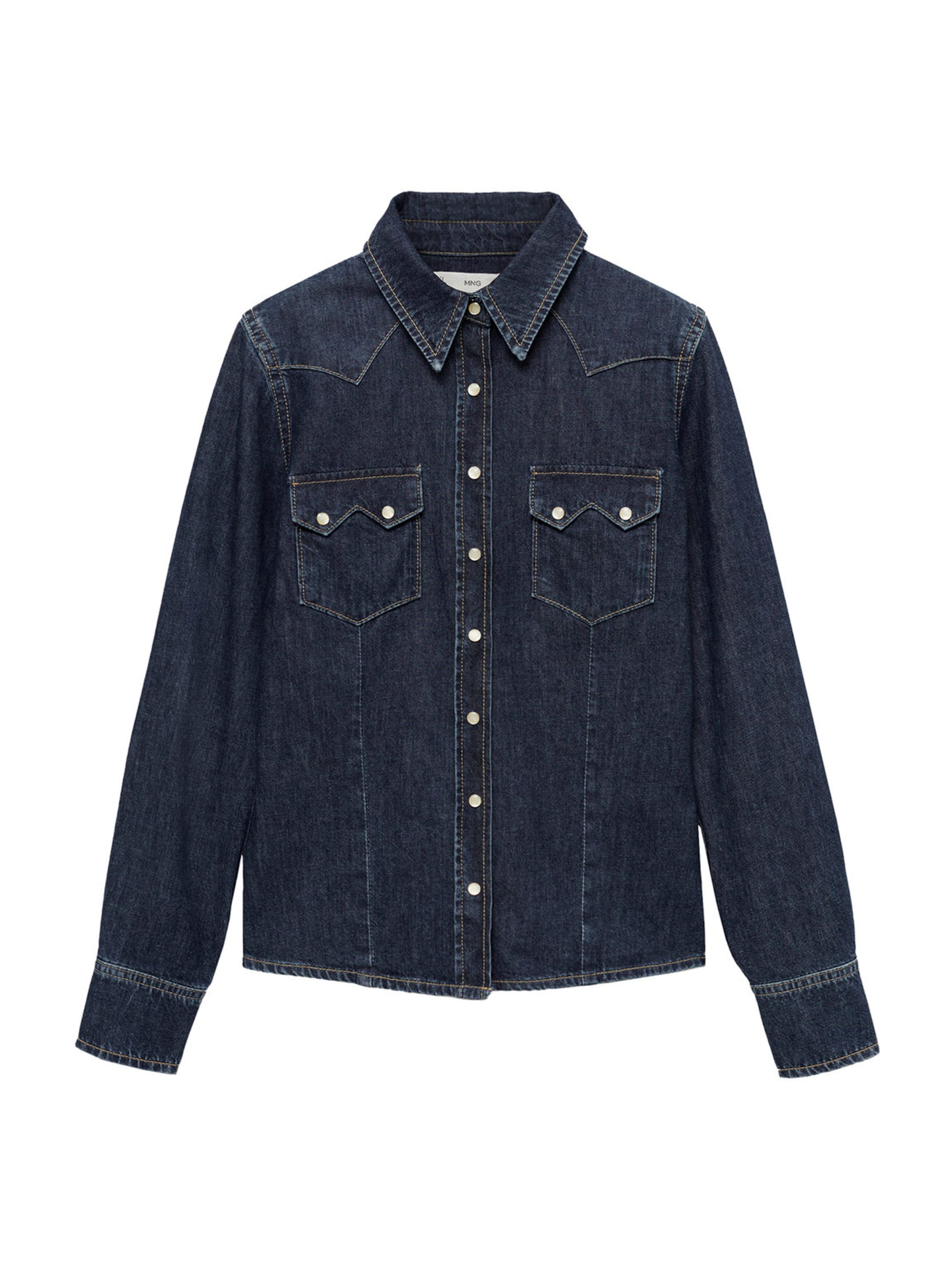 MANGO Pusero värissä sininen: etupuoli