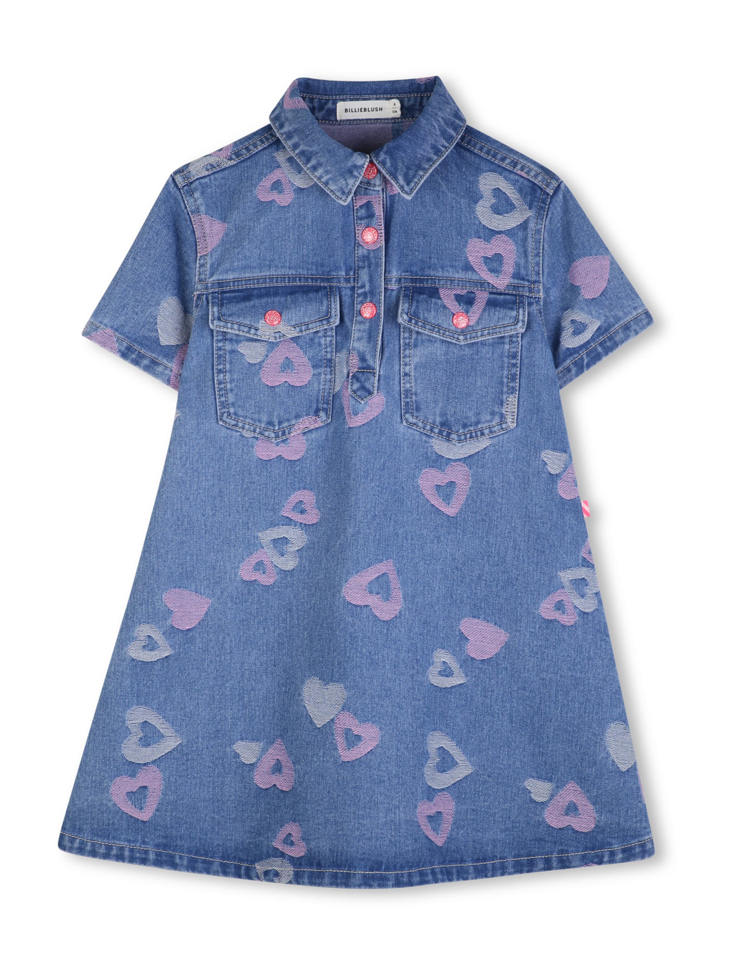 Billieblush Φόρεμα σε μπλε φιμέ / μπλε ντένιμ / λεβάντα, Άποψη προϊόντος