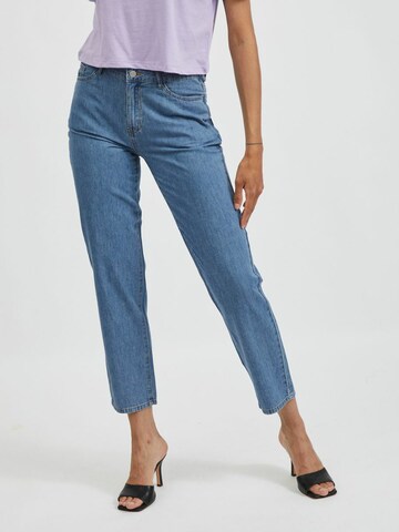 VILA Regular Jeans in Blauw