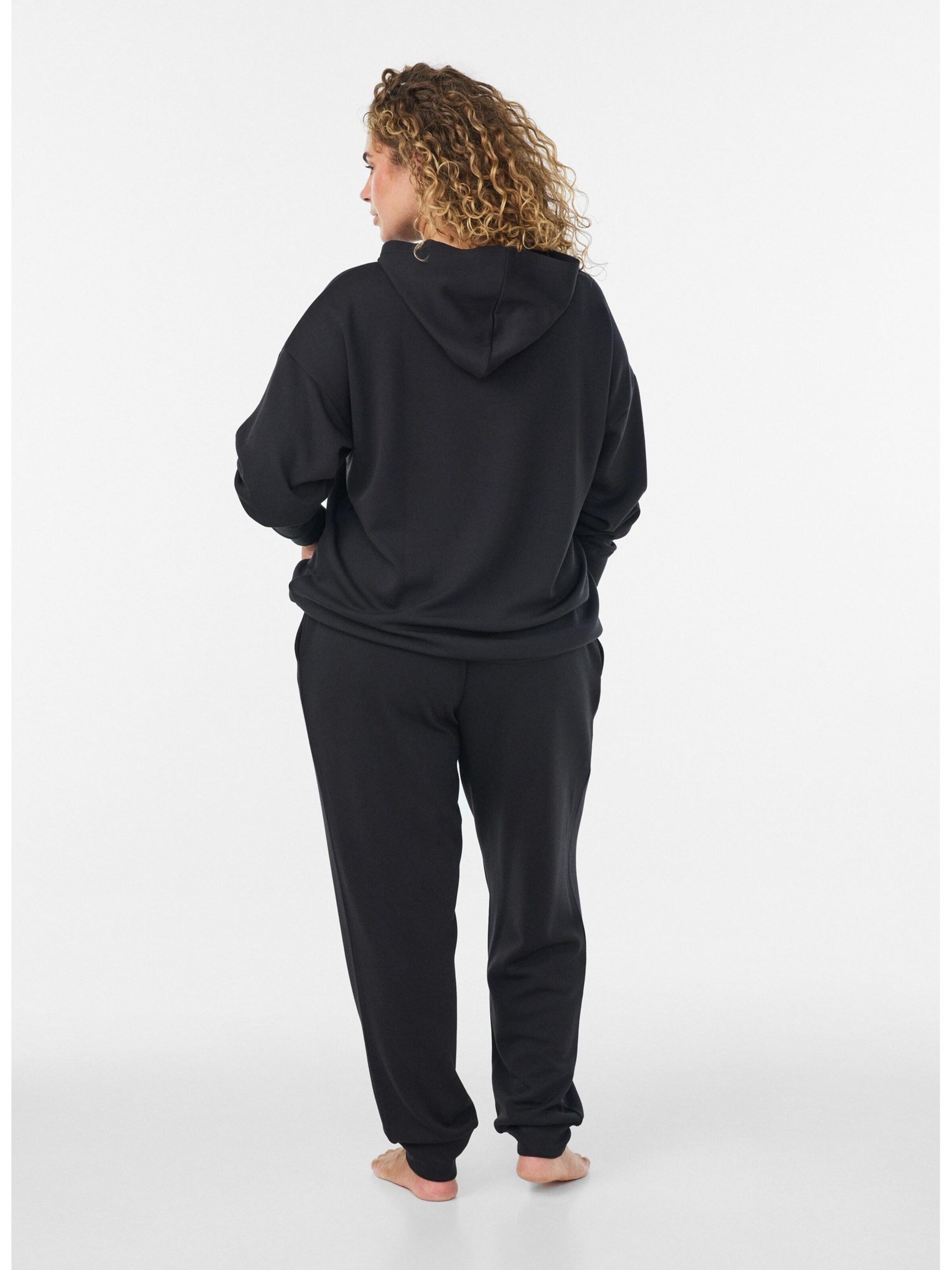 Zizzi Pullover in Schwarz