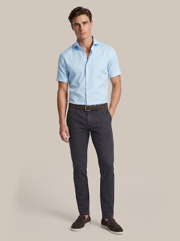 Coupe slim Chemise Suitable en bleu