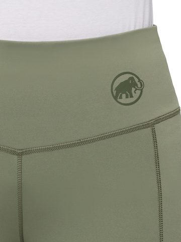 MAMMUT Skinny Sporthose ‘Zinal Hybrid’ in Grün