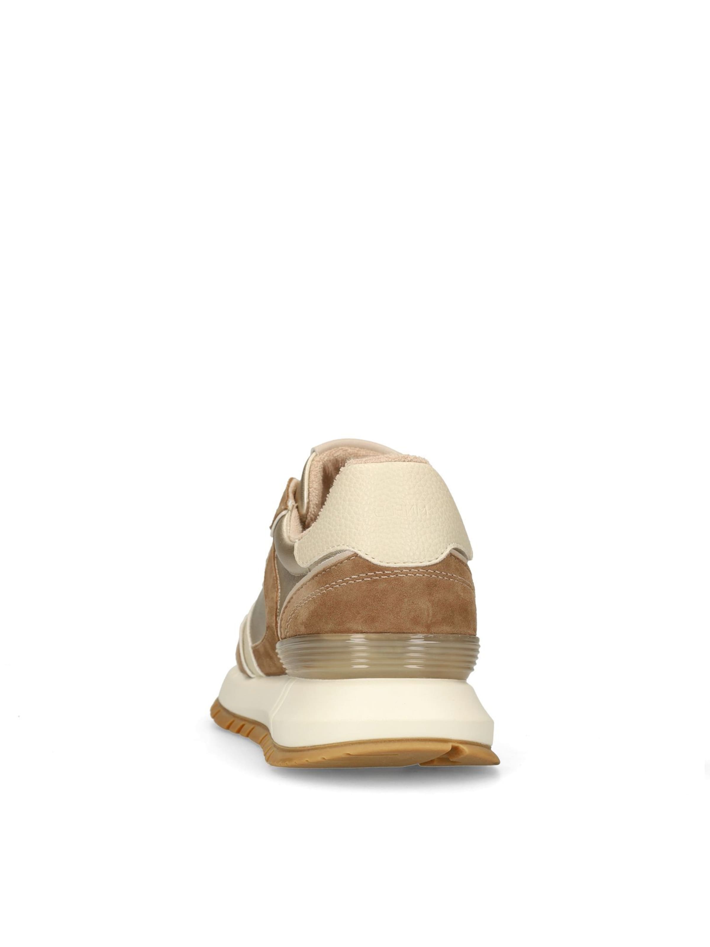 Baskets basses MANFIELD en or
