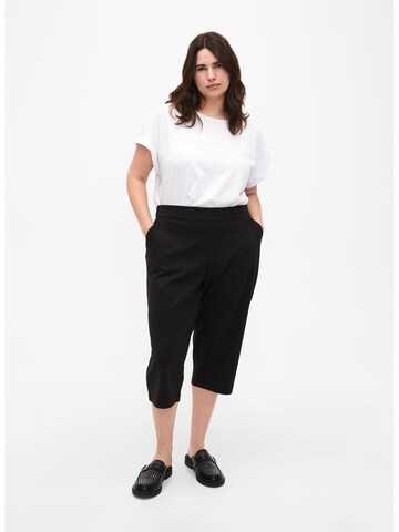 Zizzi - Loosefit Pantalón 'MADDISON' en negro