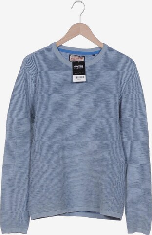 Petrol Industries Sweater & Cardigan in M in Blue: front