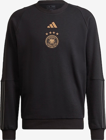 ADIDAS PERFORMANCE Športna majica 'DFB Tiro 23' | črna barva: sprednja stran