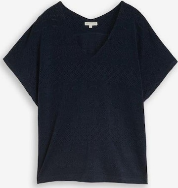 TOM TAILOR T-Shirt in Blau: Vorderseite