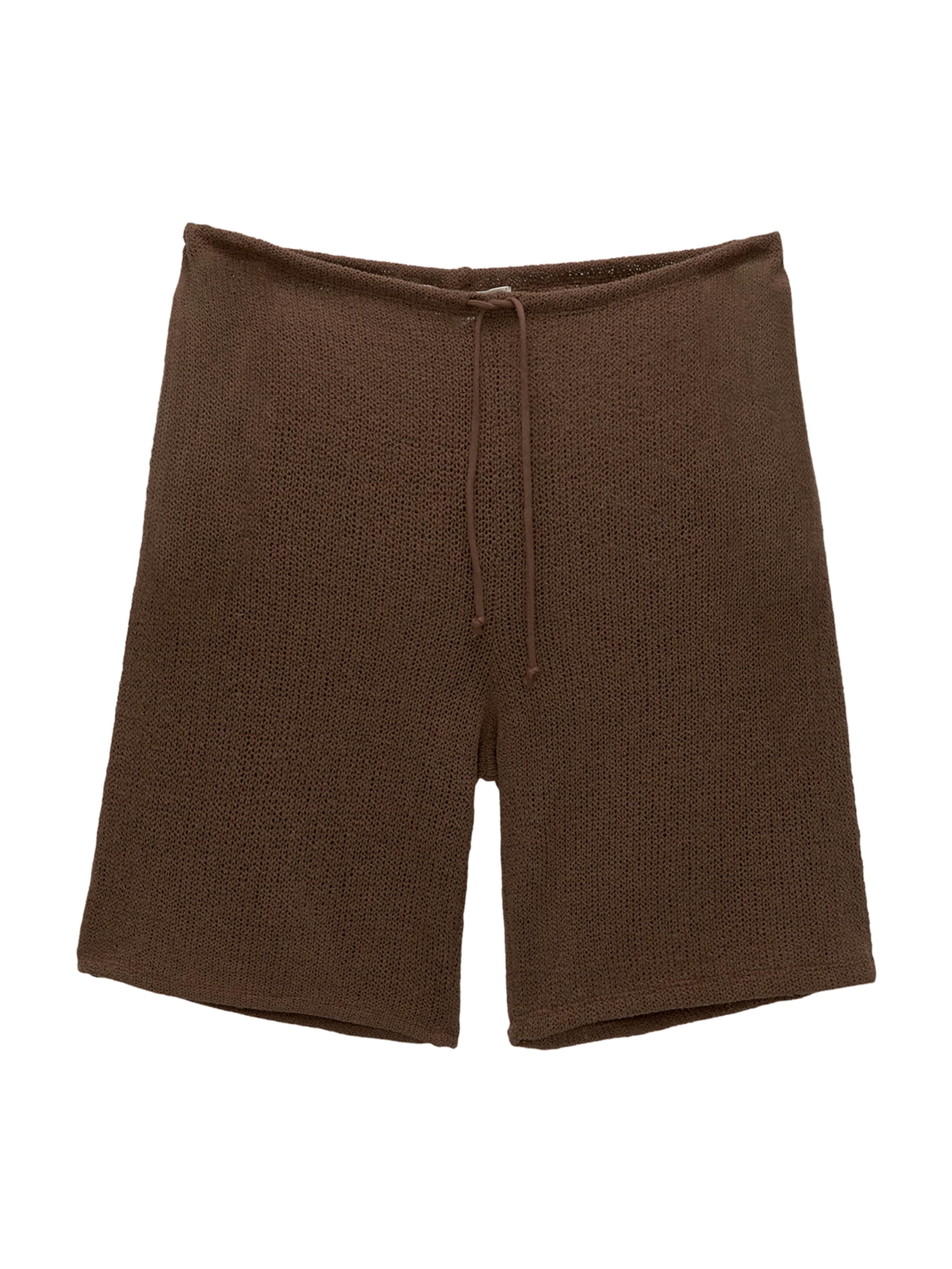 Pull&Bear Regular Byxa i brun: framsida