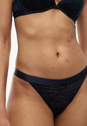 Tommy Hilfiger Underwear Stringi w kolorze niebieski