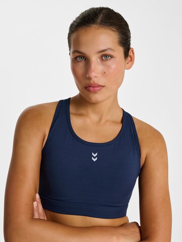 Hummel Bralette Sports bra 'Pulse' in Blue