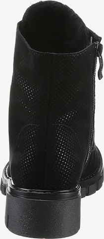 ARA Lace-Up Ankle Boots in Black