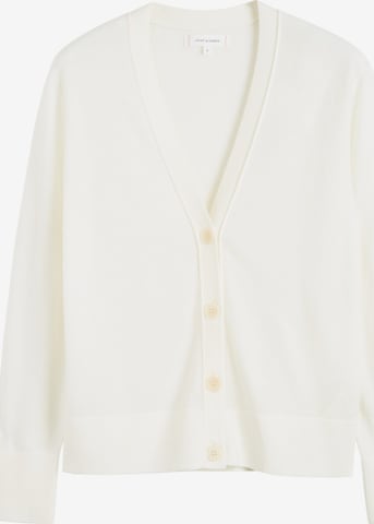 Chinti & Parker Gebreid vest in Beige: voorkant