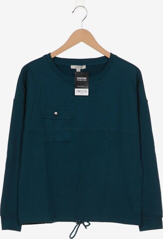 COMMA Sweatshirt & Zip-Up Hoodie in L in Green: front