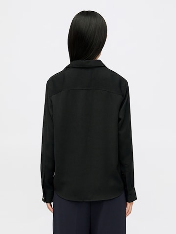 Calvin Klein Blouse 'Classic' in Zwart