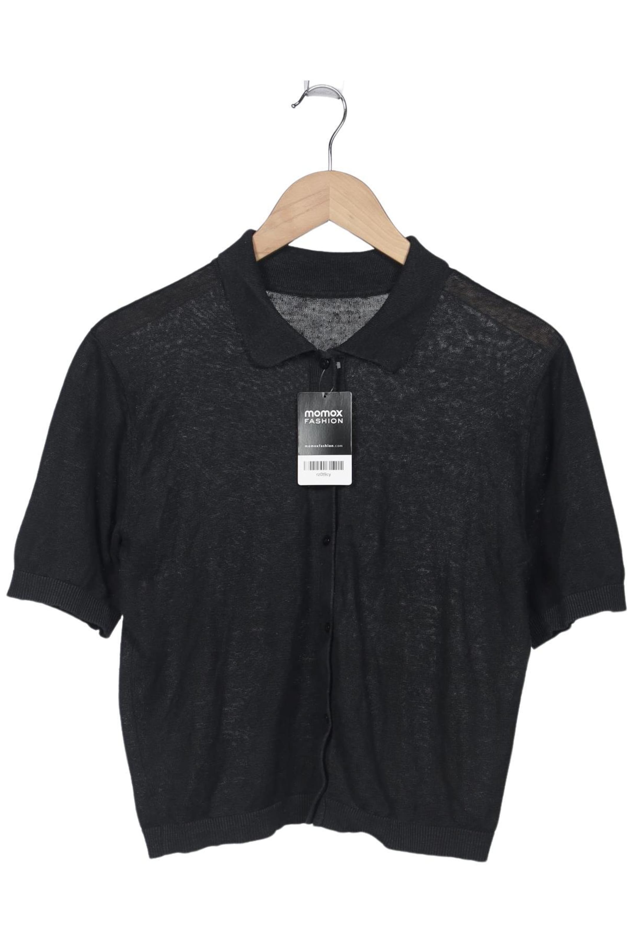 ECOALF Strickjacke M in Schwarz: Vorderseite